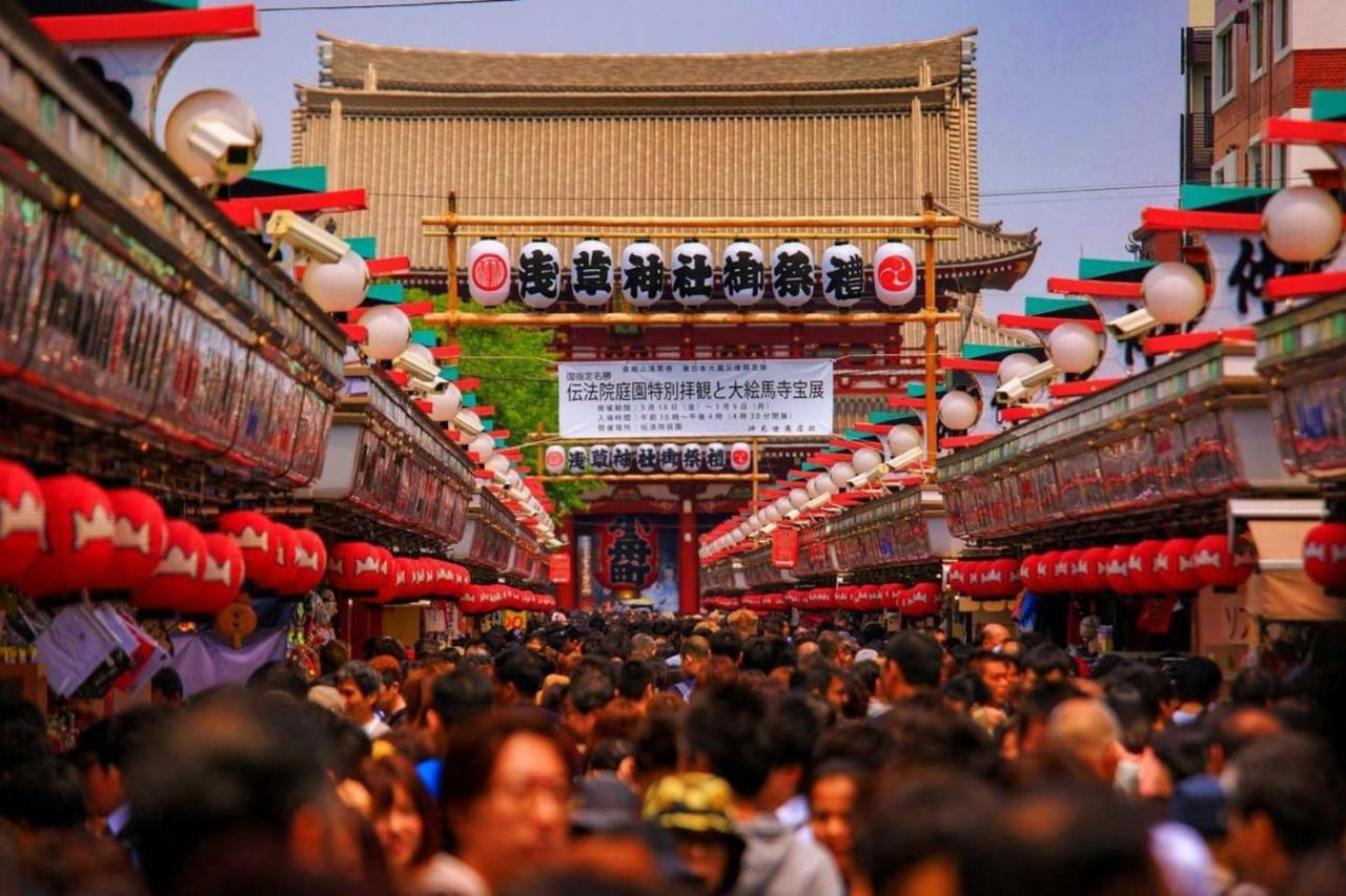 Yadoya Asakusa-Honkan Präfektur Tokio Exterior foto
